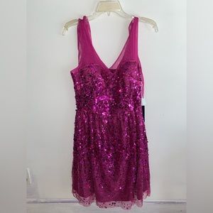 Pink Sequin Dress
